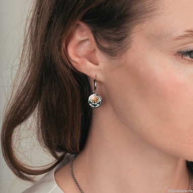 Серьги Fiore Luna,, AE03790-4 S Серьги Fiore Luna,, AE03790-4 S